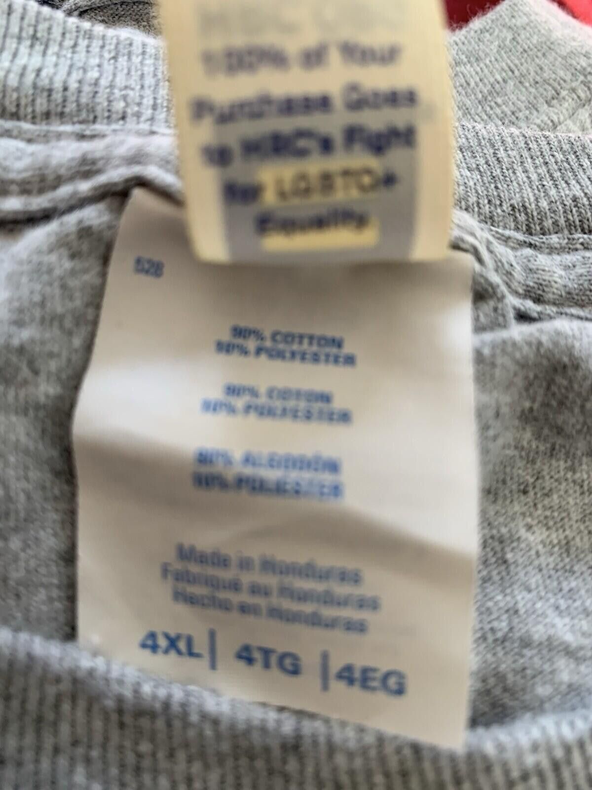 Allsaints Men's 4XL Y'all Means All Gray T-Shirt Size US XXL / EU 58 / 5 - 7 Thumbnail