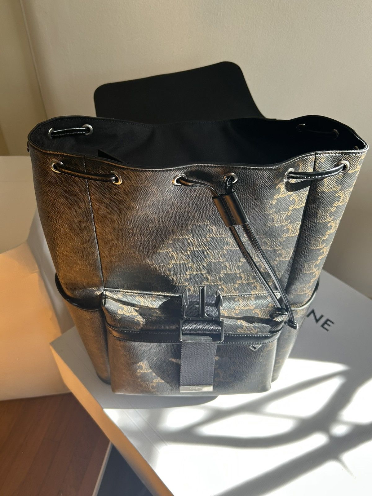 Celine Celine backpack in canvas and calfskin NEW Size ONE SIZE - 4 Thumbnail