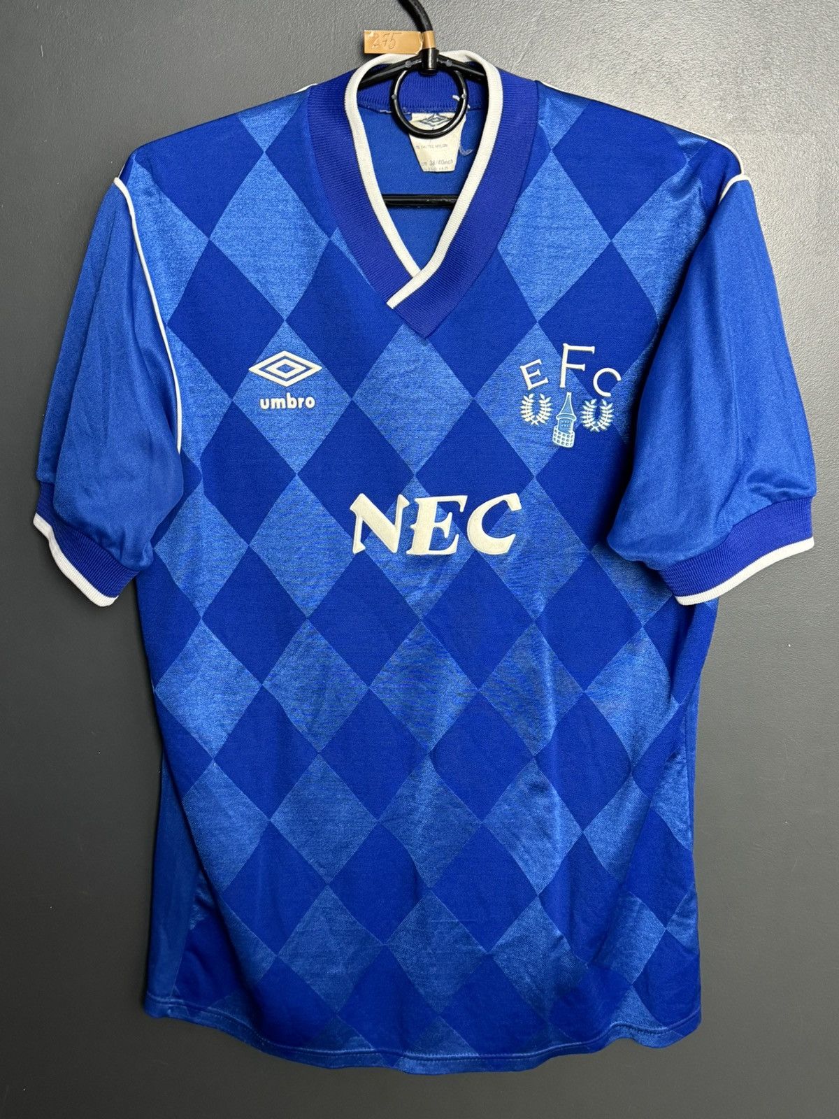 Umbro Everton 86/89 Home Football Jersey Size US M / EU 48-50 / 2 - 1 Thumbnail