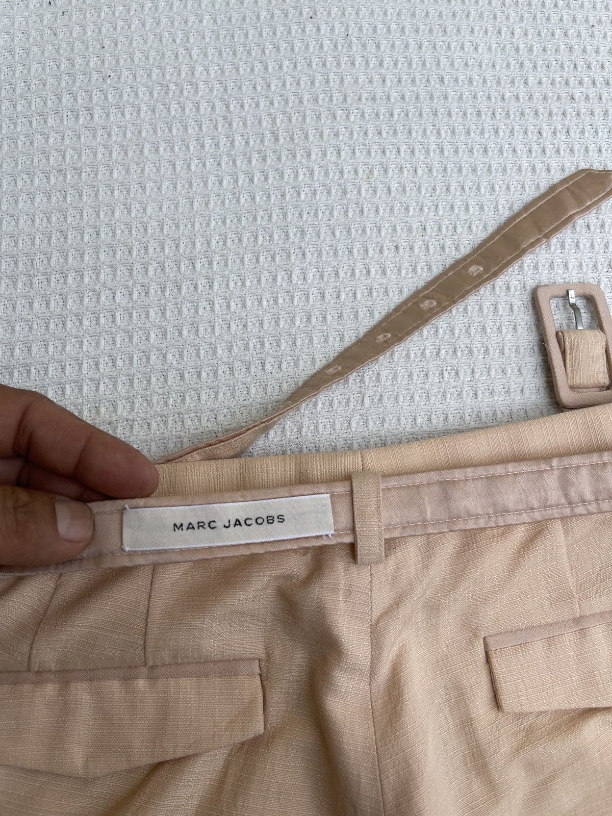 Marc Jacobs Rare🔥Combo Set Marc Jacobs Crop Pants & Belt Marc Jacobs Size 30" / US 8 / IT 44 - 7 Thumbnail