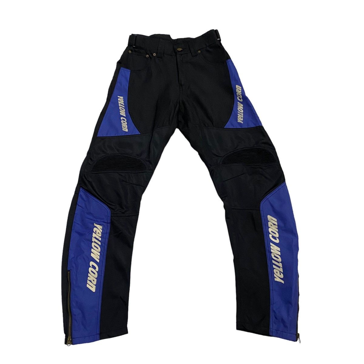 image of Racing x Sports Specialties Yellow Corn Mesh Pants M Air Through Knee Pads Included in Black/Blue (