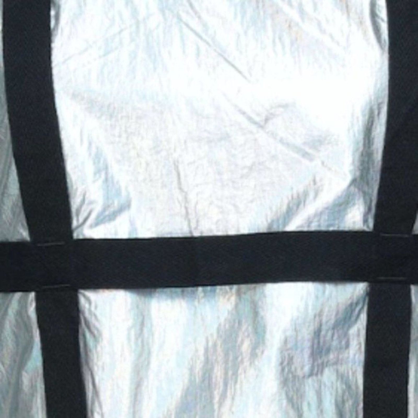 McQ Alexander McQueen McQ Alexander McQueen Metallic harness top silver L Size L / US 10 / IT 46 - 3 Thumbnail
