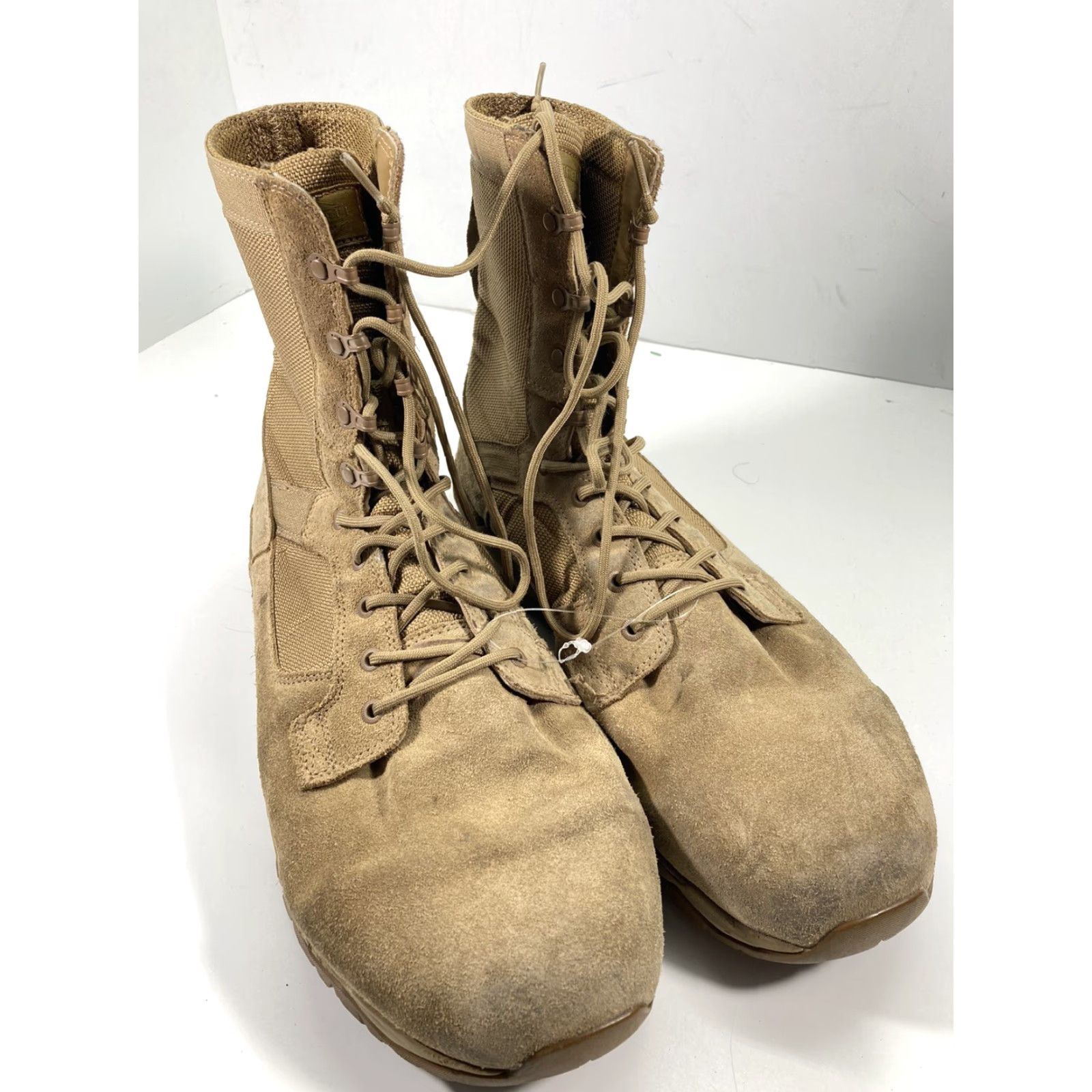 Merrell Merrell Tactical Boots Men 15 Wide Coyote Brown Suede J099375W Military Desert Boots Mens Wide Suede Desert Brown Size US 15 / EU 48 - 2 Thumbnail