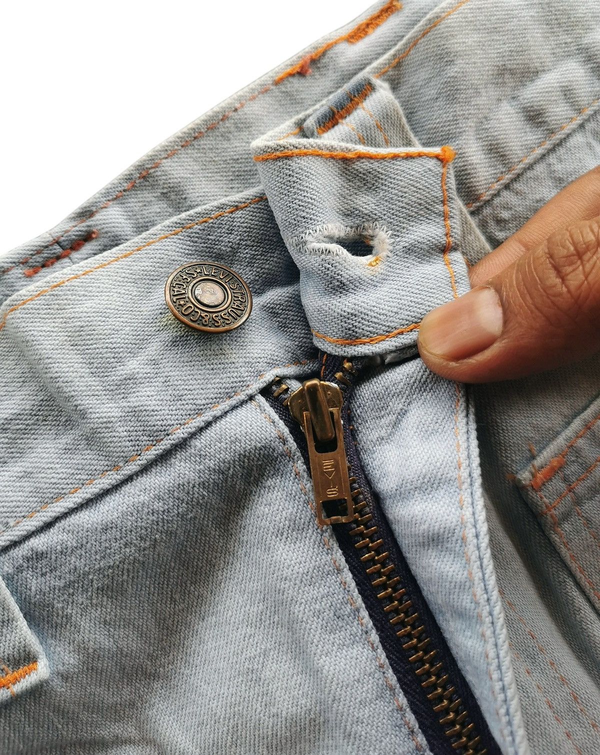 Levi's Vintage Levis Bootcut Flare Jeans Rare Size US 33 - 15 Thumbnail