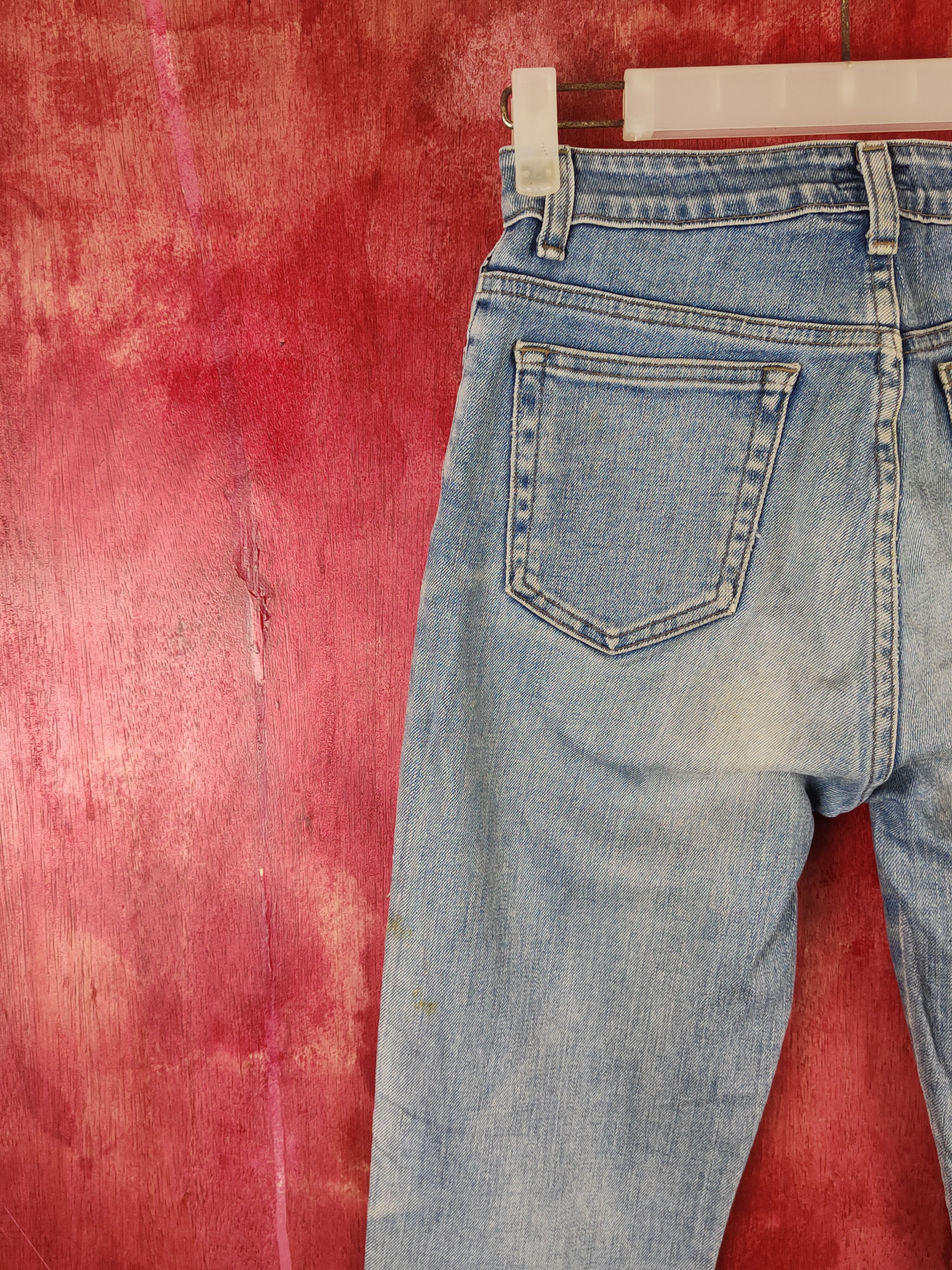 Edwin × Japanese Brand Something-Edwin Blue Faded Distressed Ripped Jeans #S1769 Size 29" - 9 Thumbnail