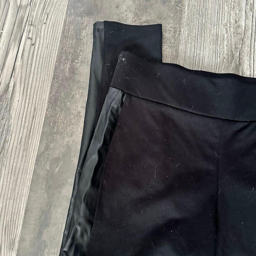 Other charming charlie black pleather leggings Size 24" / US 00 / IT 34 - 2 Thumbnail