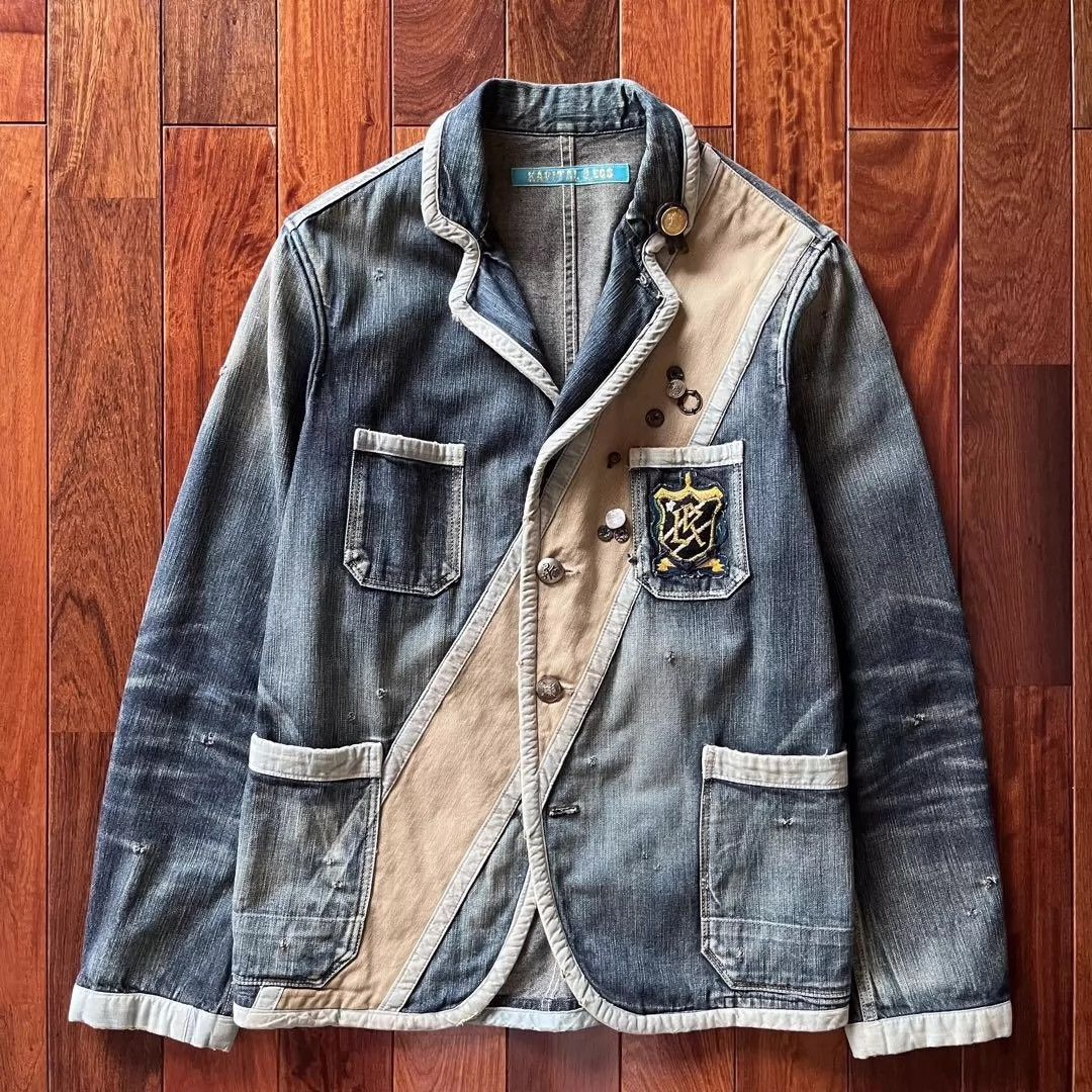 Kapital kapital Antique denim jacket Size US M / EU 48-50 / 2 - 1 Thumbnail
