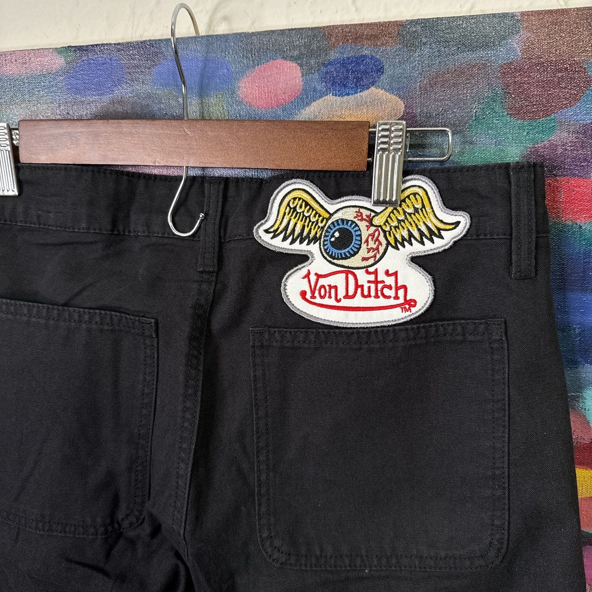 Von Dutch VON DUTCH Originals Double Knee Carpenter Jeans 30 x 32 Size US 30 / EU 46 - 5 Thumbnail