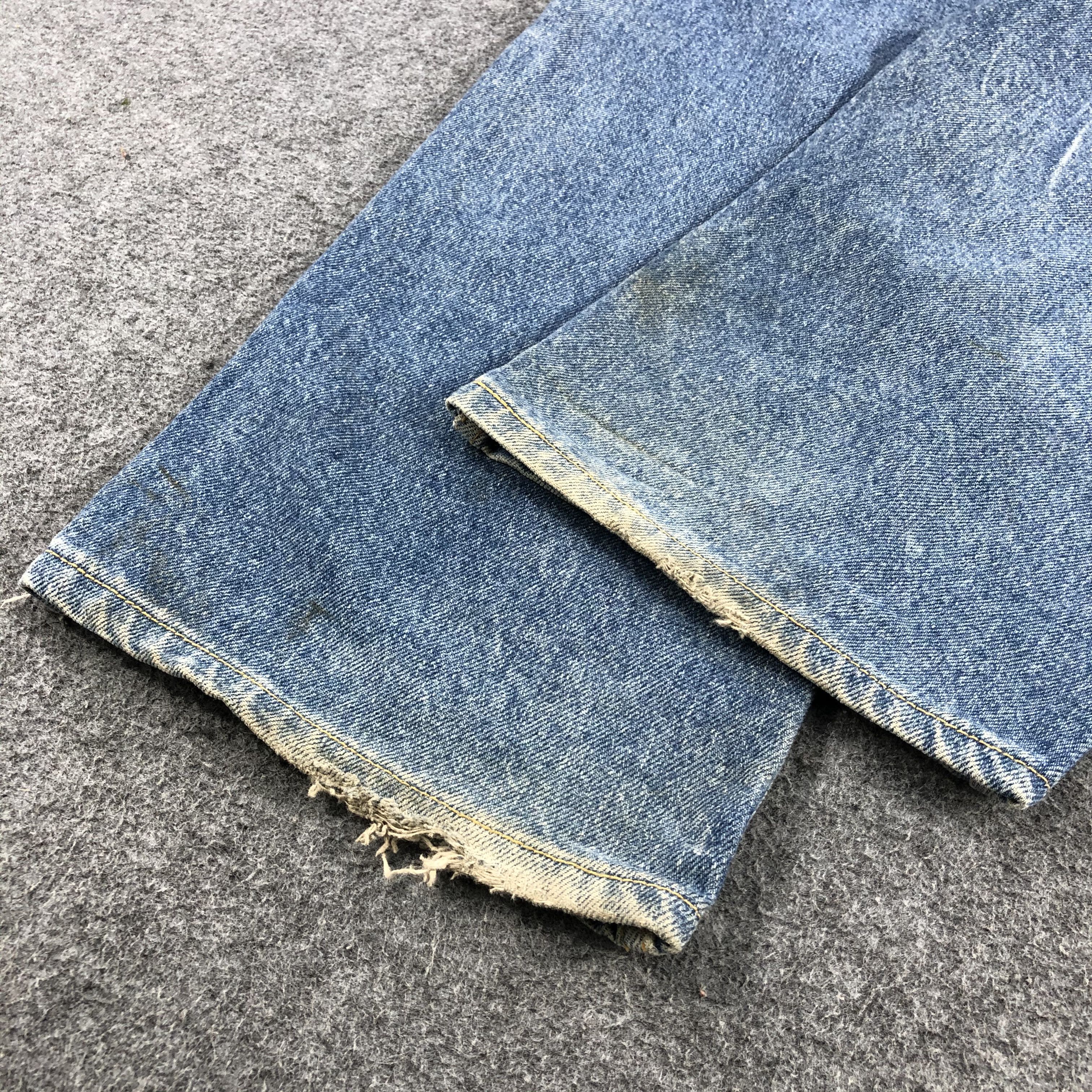 Levi's × Vintage Vintage 90s Levis 505 Orange Jeans-JM1344 Size US 41 - 5 Thumbnail