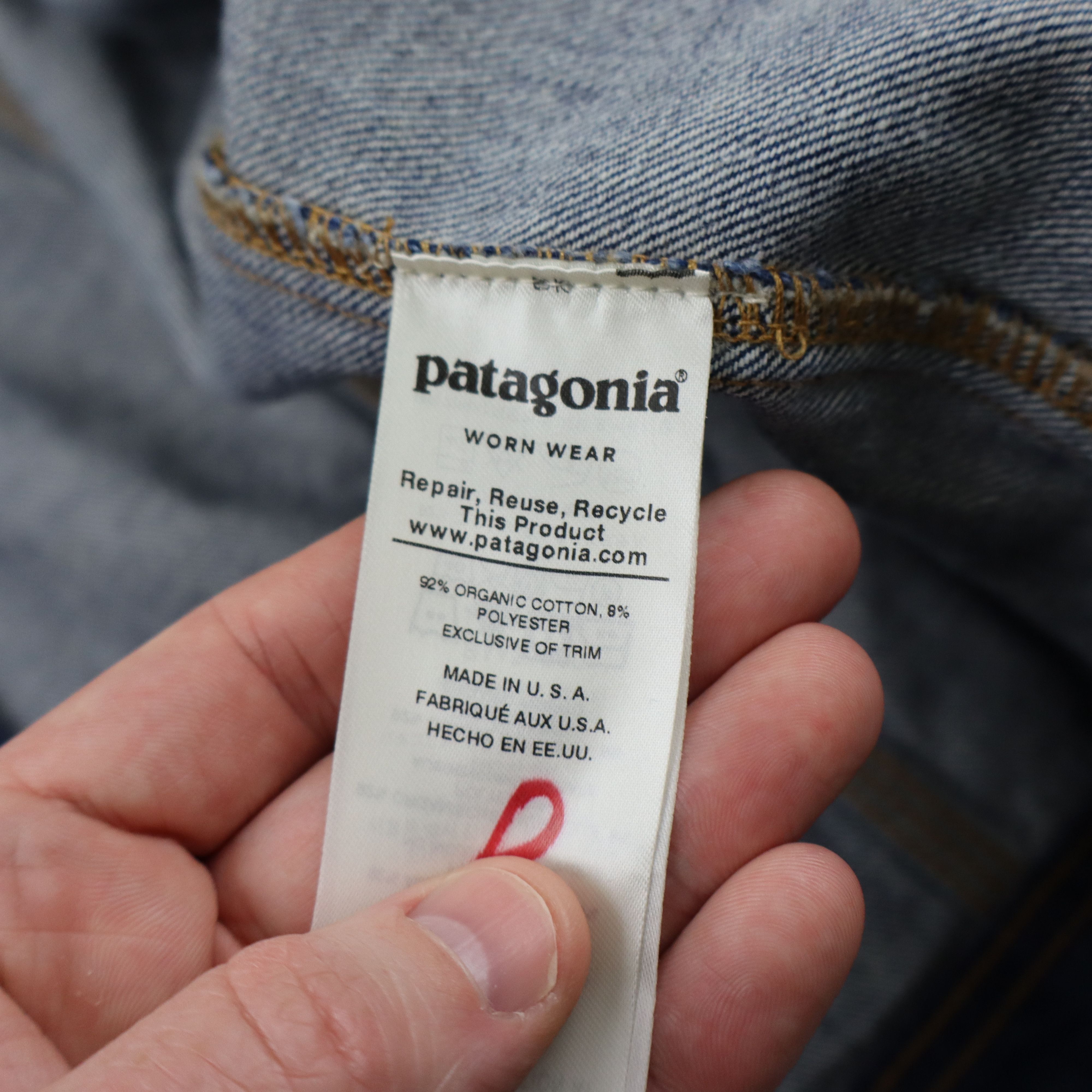 Patagonia Deadstock Patagonia Steel Forge Dyneema Chore Denim Jacket Size US XXL / EU 58 / 5 - 7 Thumbnail