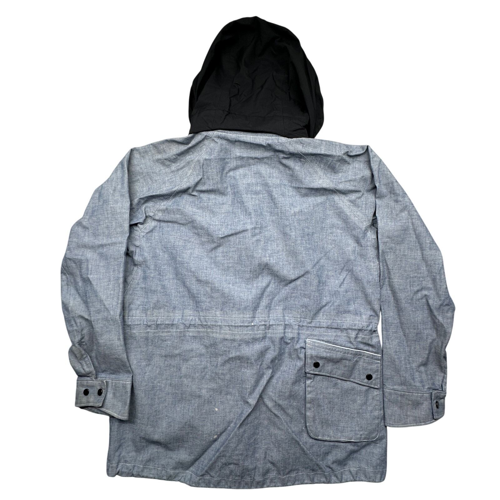 Levi's Levi’s Chambray Ski Snow Hooded Parka Jacket Women Small Size S / US 4 / IT 40 - 2 Thumbnail