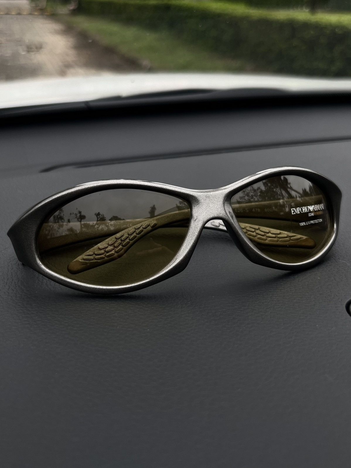 Emporio Armani 2000s Emporio Armani Sunglasses Size 32 - 1 Thumbnail