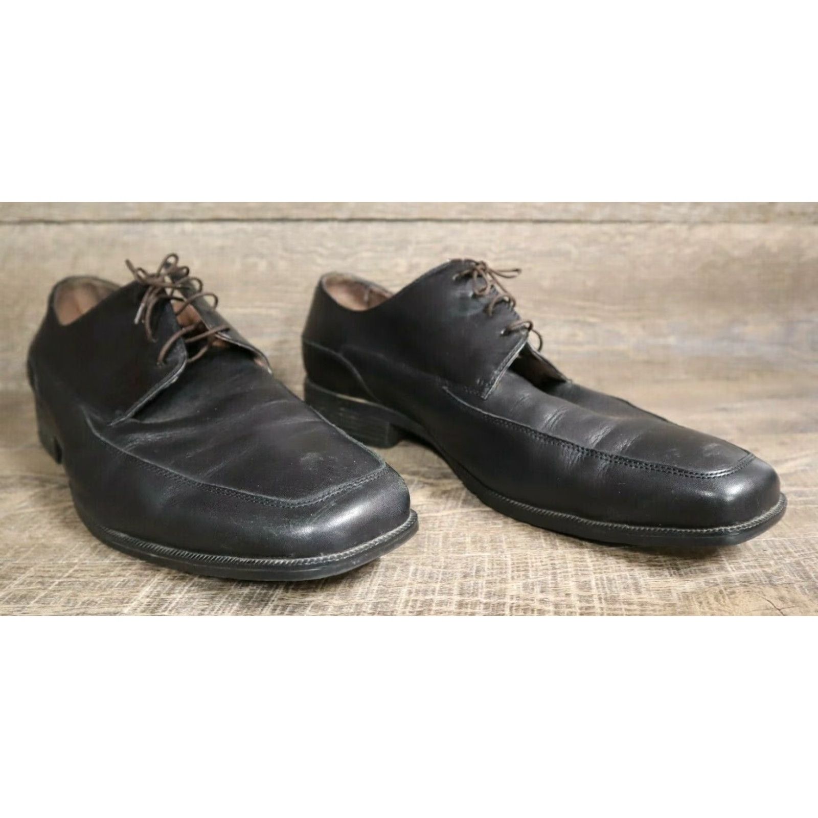 Reebok Reebok Oxford Dress Shoes Men 9 D Black 11667-001 Shoes - Mens Oxford Dress Black 9 D Reebok 11667-001 Size US 9 / EU 42 - 2 Thumbnail