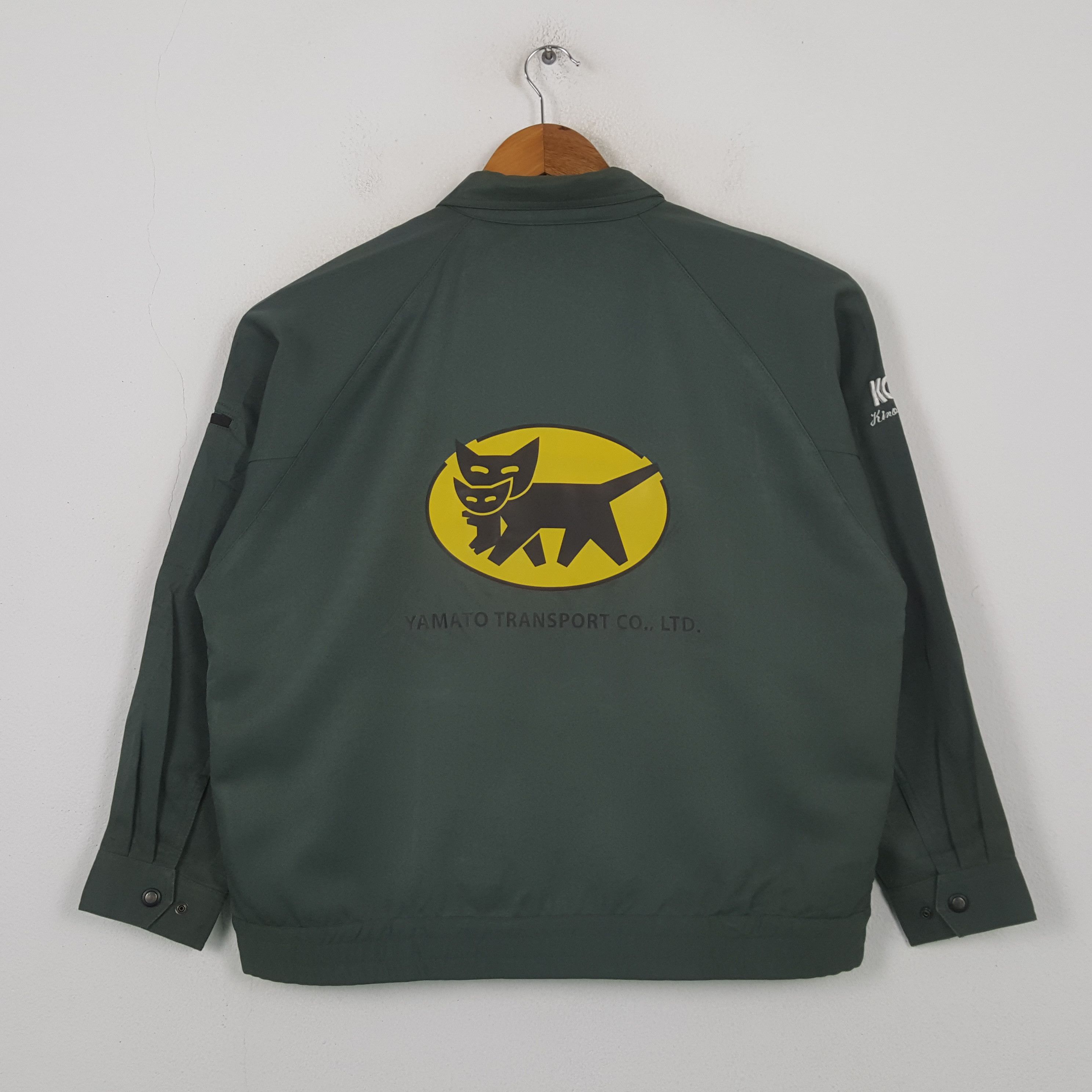 Japanese Brand Vintage Yamato Transport Co LTD Japanese Custom Jacket RR22 Size US L / EU 52-54 / 3 - 1 Thumbnail