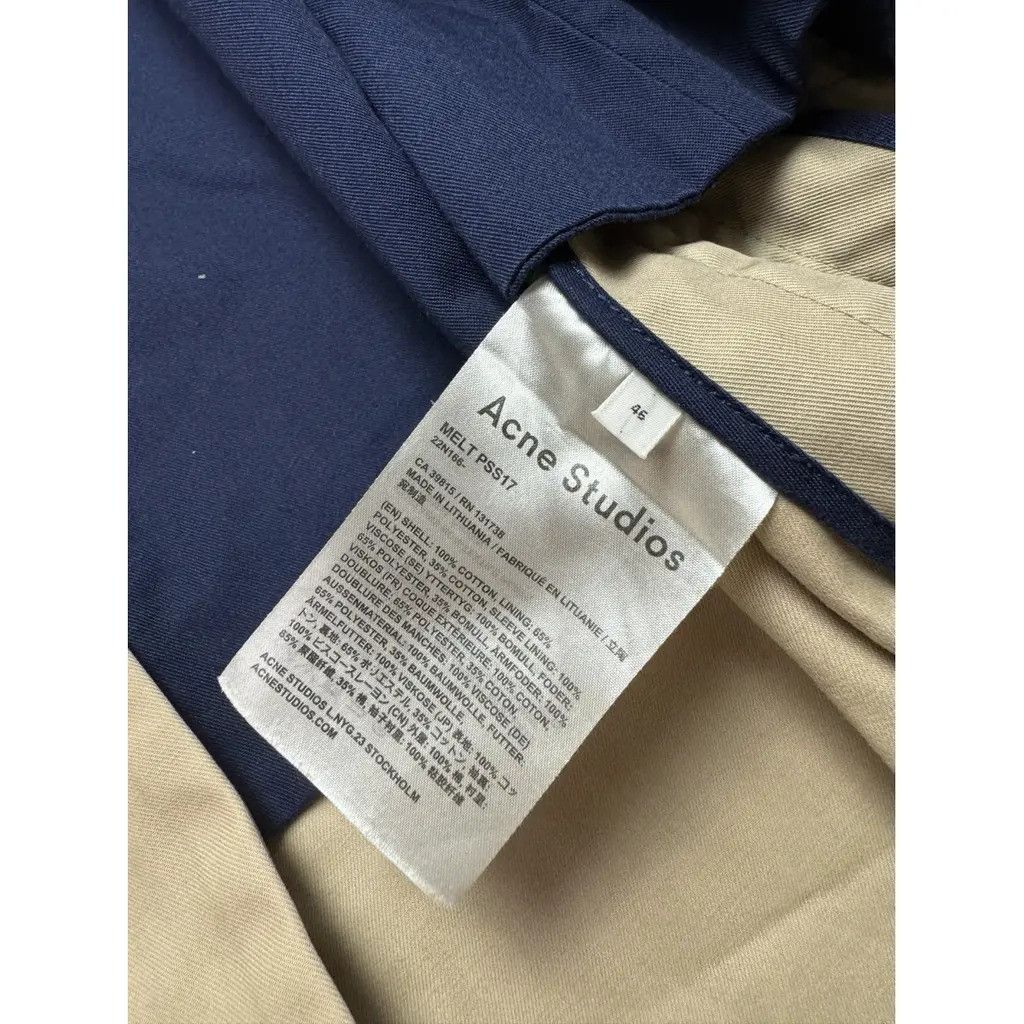 Acne Studios Acne Studios Melt Coat Beige Size 46 fit XL Size XL / US 12-14 / IT 48-50 - 7 Thumbnail