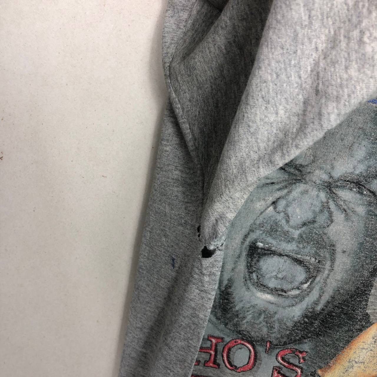 Vintage Thrashed 90s Goldberg Wrestling Destroyed Tshirt ERD GRUNGE Size US XL / EU 56 / 4 - 5 Thumbnail