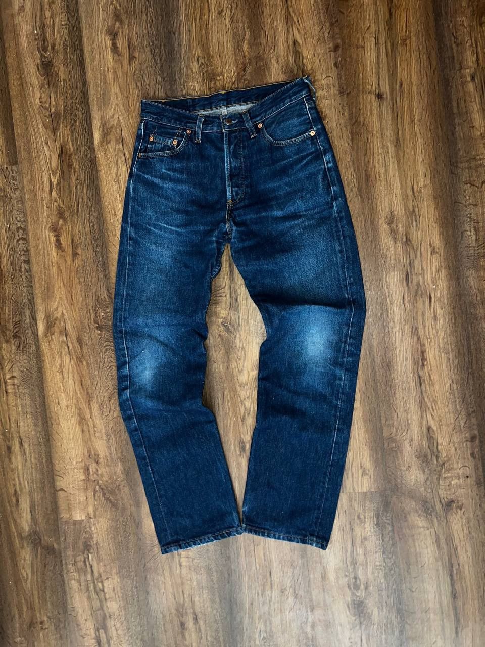 Jean × Levi's × Vintage Levis 501 UK Made Vintage Jeans Size US 31 - 6 Thumbnail