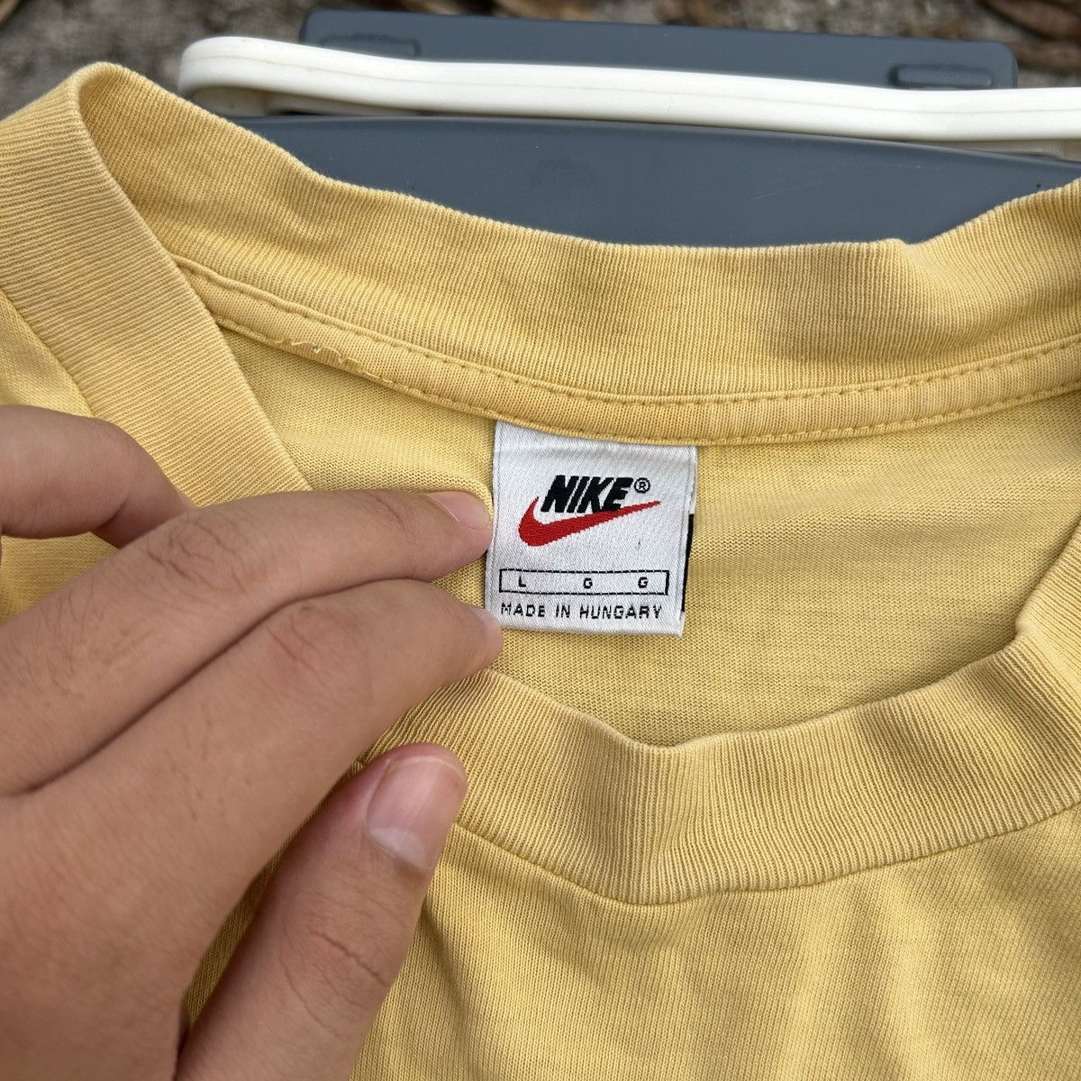 Nike × Vintage Vintage 90s NIKE Swoosh Court Challenge Logo Tennis Size US M / EU 48-50 / 2 - 7 Thumbnail