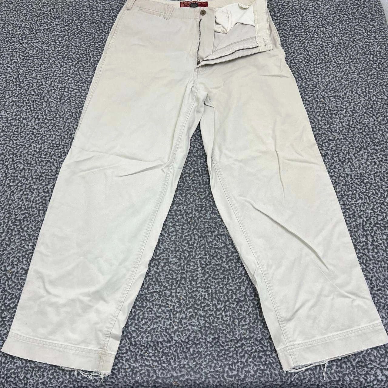 Abercrombie & Fitch Vintage Abercrombie & Fitch Pants Men 32R Straight 35x30 Size US 35 - 1 Thumbnail