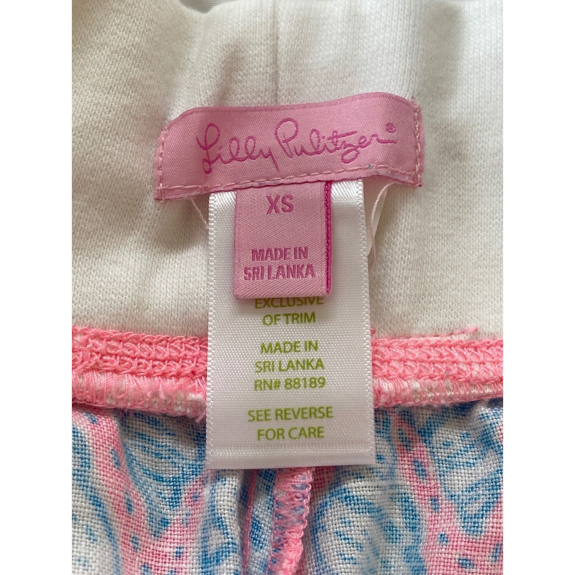 Lilly Pulitzer Lilly Pulitzer Linen Beach Palazzo Pants XS/S 'Tipsy Cosmo S Size 27" / US 4 / IT 40 - 7 Thumbnail