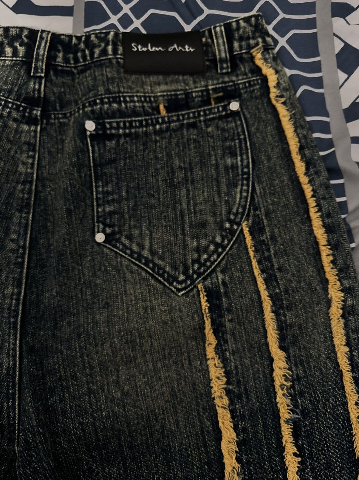 Other Stolen arts Jeans Size US 38 / EU 54 - 3 Thumbnail