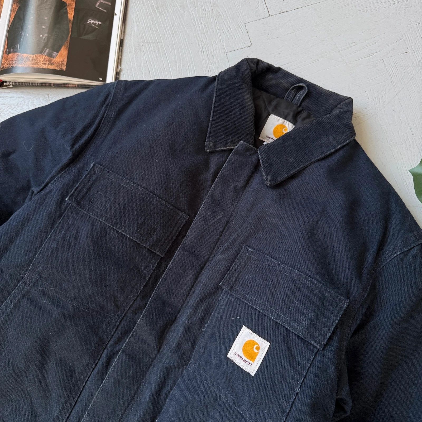 Carhartt Vintage Carhartt Duck Canvas Arctic Coat Workwear Jacket Size US S / EU 44-46 / 1 - 4 Thumbnail