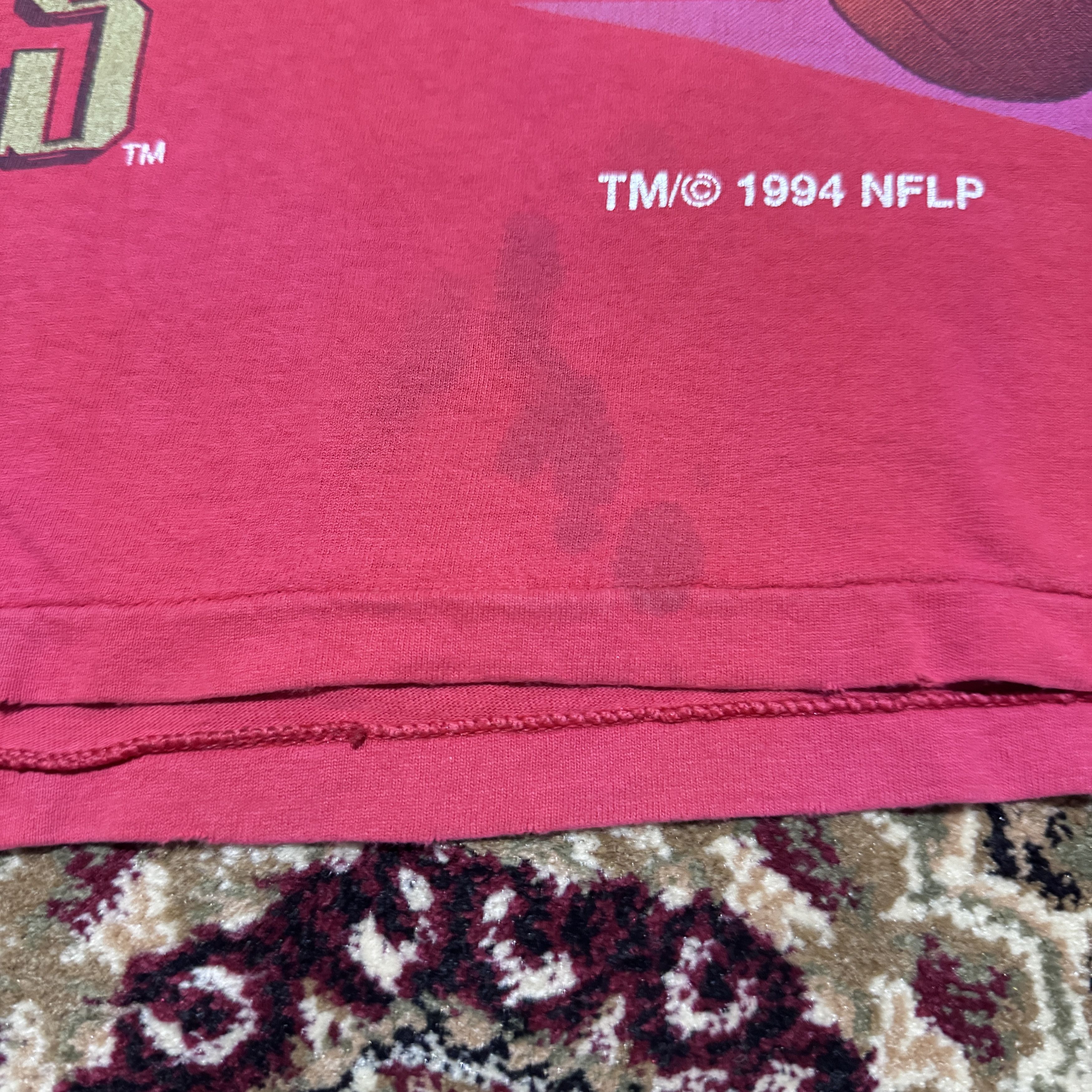 NFL Vintage NFL San Francisco 49ers Distressed OVP T shirt Size US L / EU 52-54 / 3 - 4 Thumbnail