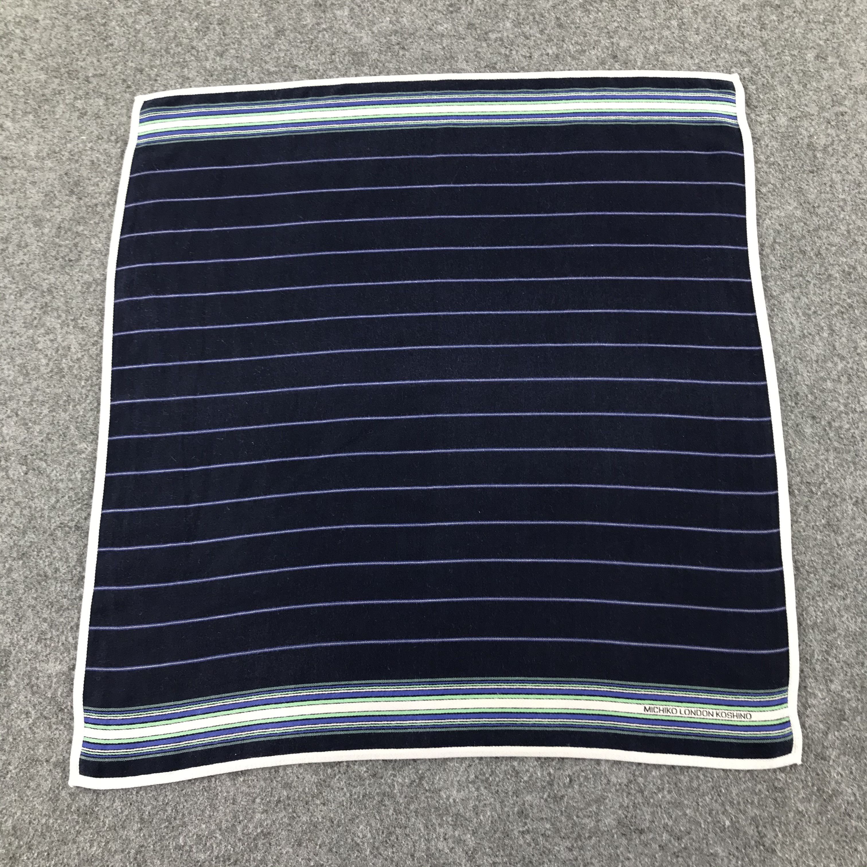 Japanese Brand × Michiko Koshino London × Vintage Michiko London Koshino Handkerchief Bandana H204 Size ONE SIZE - 1 Thumbnail