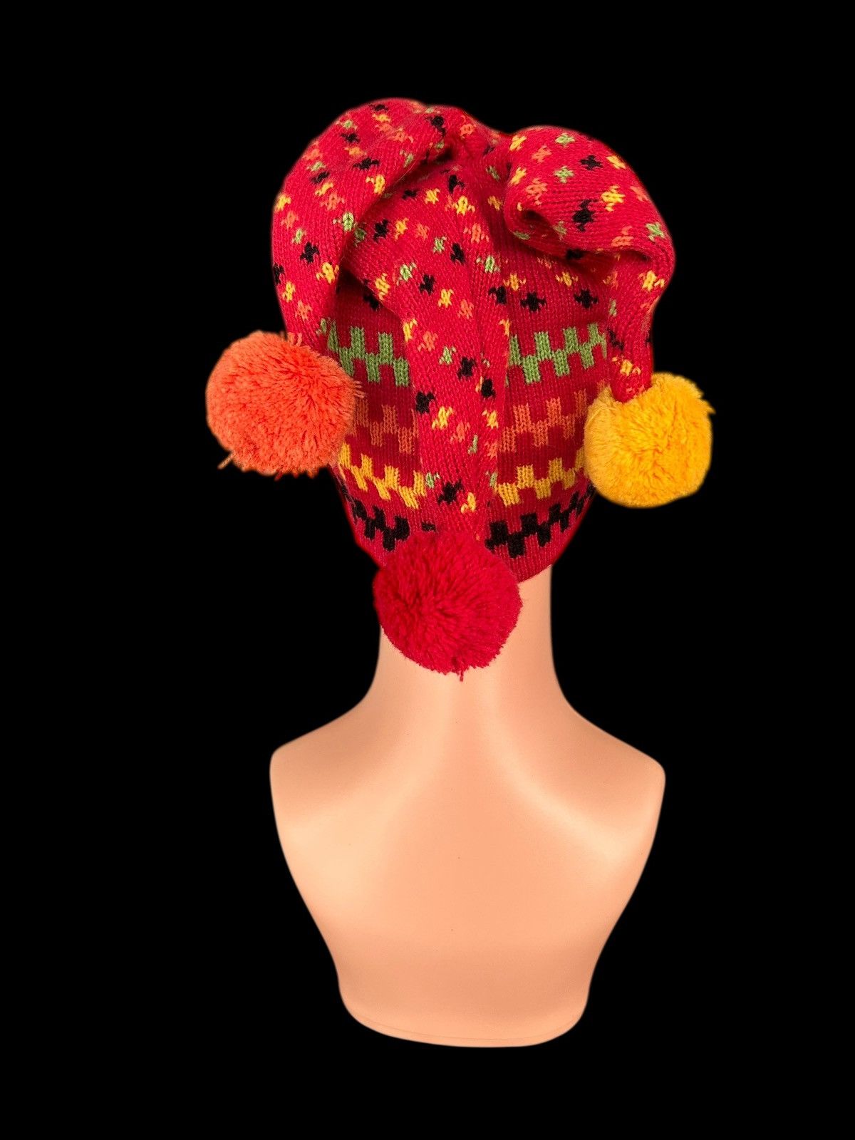 Japanese Brand × Kapital × Vintage Bunny Horn Devil Vintage Bonita Beanie Hats Size ONE SIZE - 4 Thumbnail