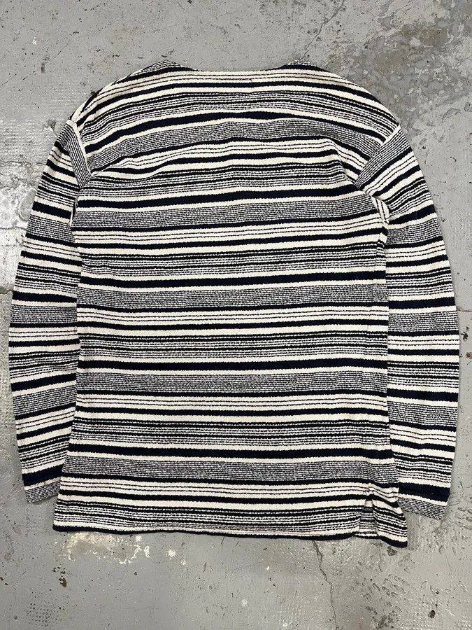 Armani 1990s Armani Navy & White Striped Shirt Size US XL / EU 56 / 4 - 6 Thumbnail