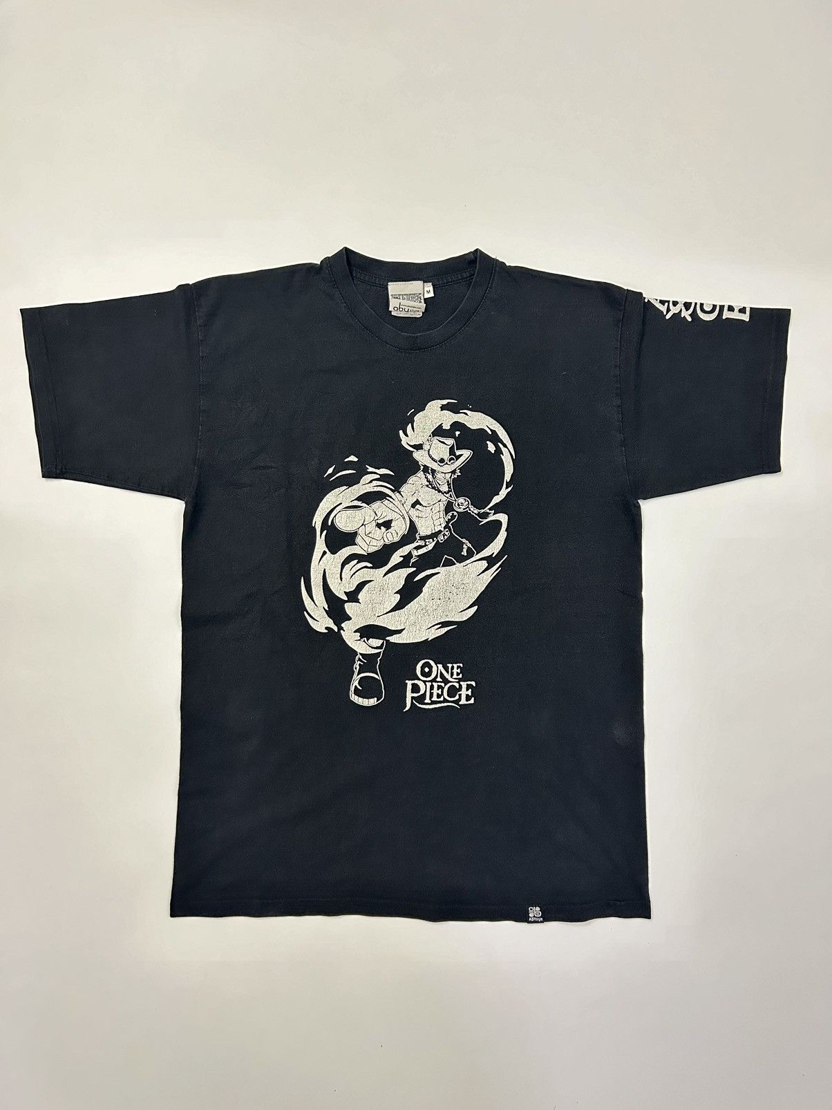 Anime × Japanese Brand × Vintage Vintage One Piece Portgas D. Ace Promo Anime T-Shirt Size US M / EU 48-50 / 2 - 1 Thumbnail