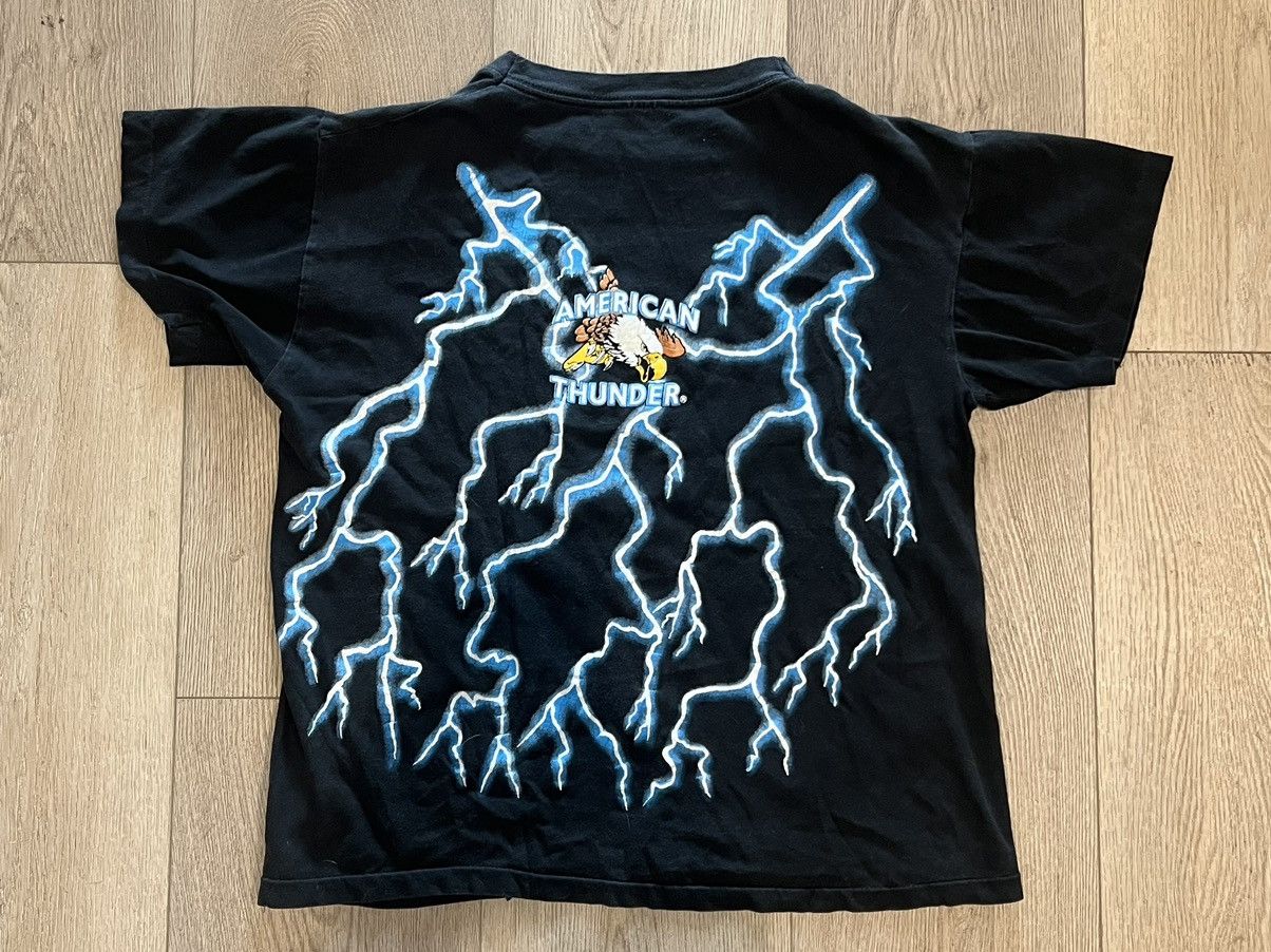 Native Vintage American Thunder AOP Lightning Native American Tee Size US M / EU 48-50 / 2 - 4 Thumbnail
