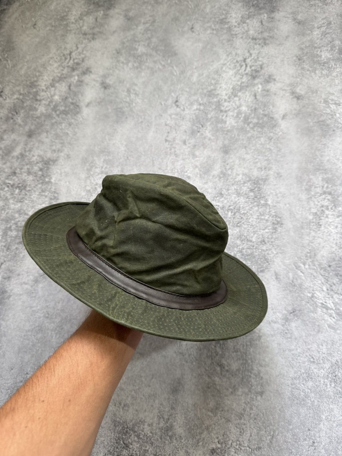 Barbour vintage cap hat Barbour Waxed Size ONE SIZE - 2 Thumbnail