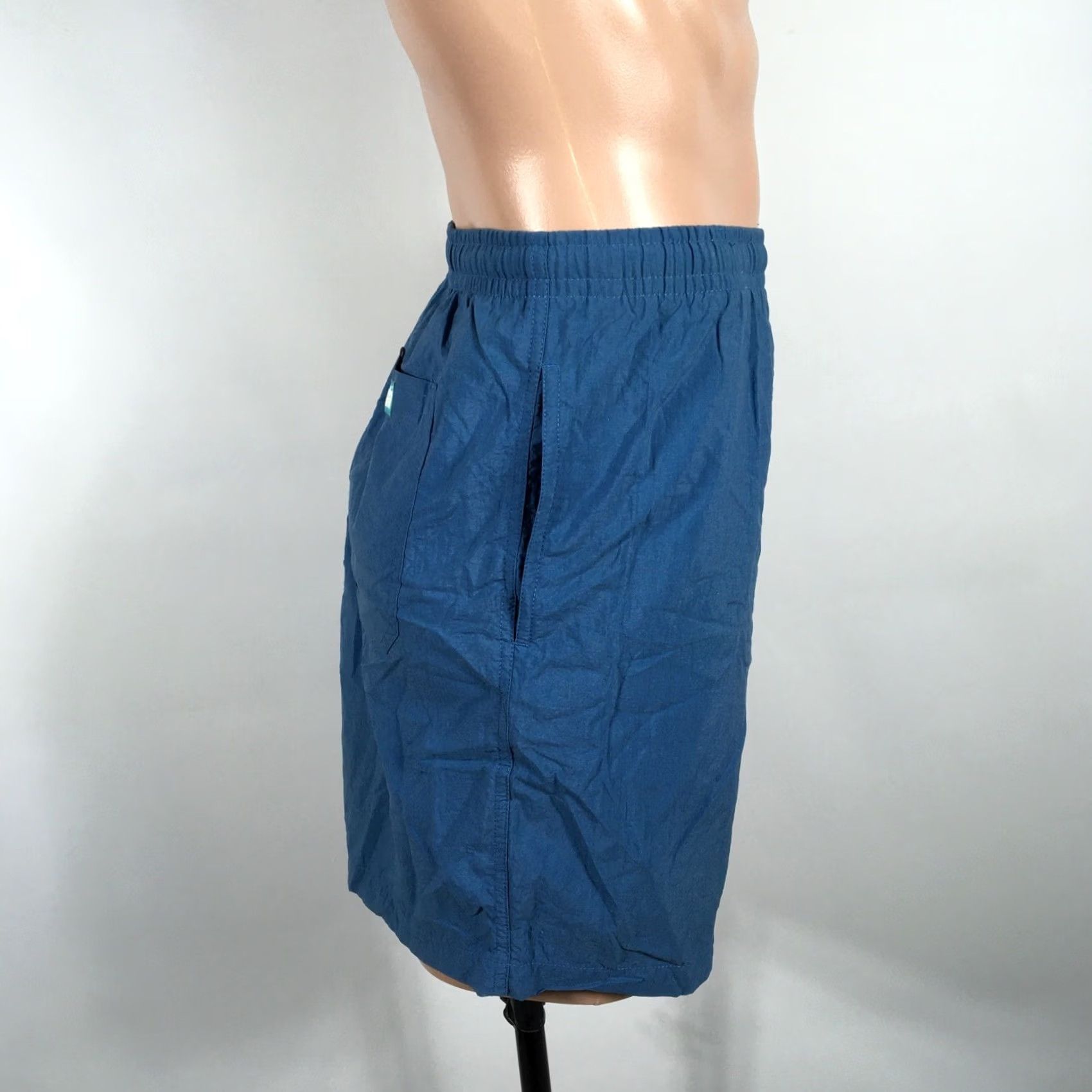 Gotcha NWT Vintage Gotcha 80s Swim Trunks - XL Mens Surf Skateboard Style Blue Lined Bottom Size US 36 / EU 52 - 5 Thumbnail