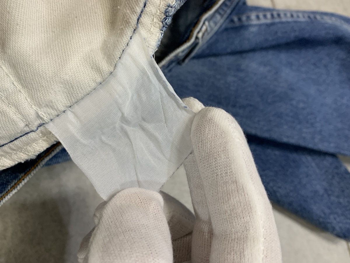 Levi's Vintage Clothing 90s Vintage Rare Levi Leather tag Orange tab Denim jeans Size US 28 / EU 44 - 9 Thumbnail
