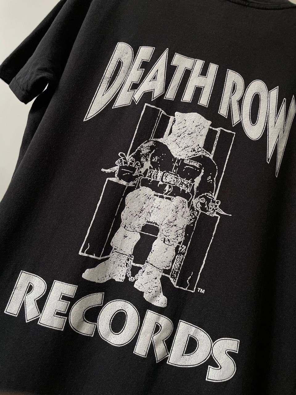Death Row Records × Rap Tees × Vintage Death Row Vintage T Shirt Size US M / EU 48-50 / 2 - 4 Thumbnail
