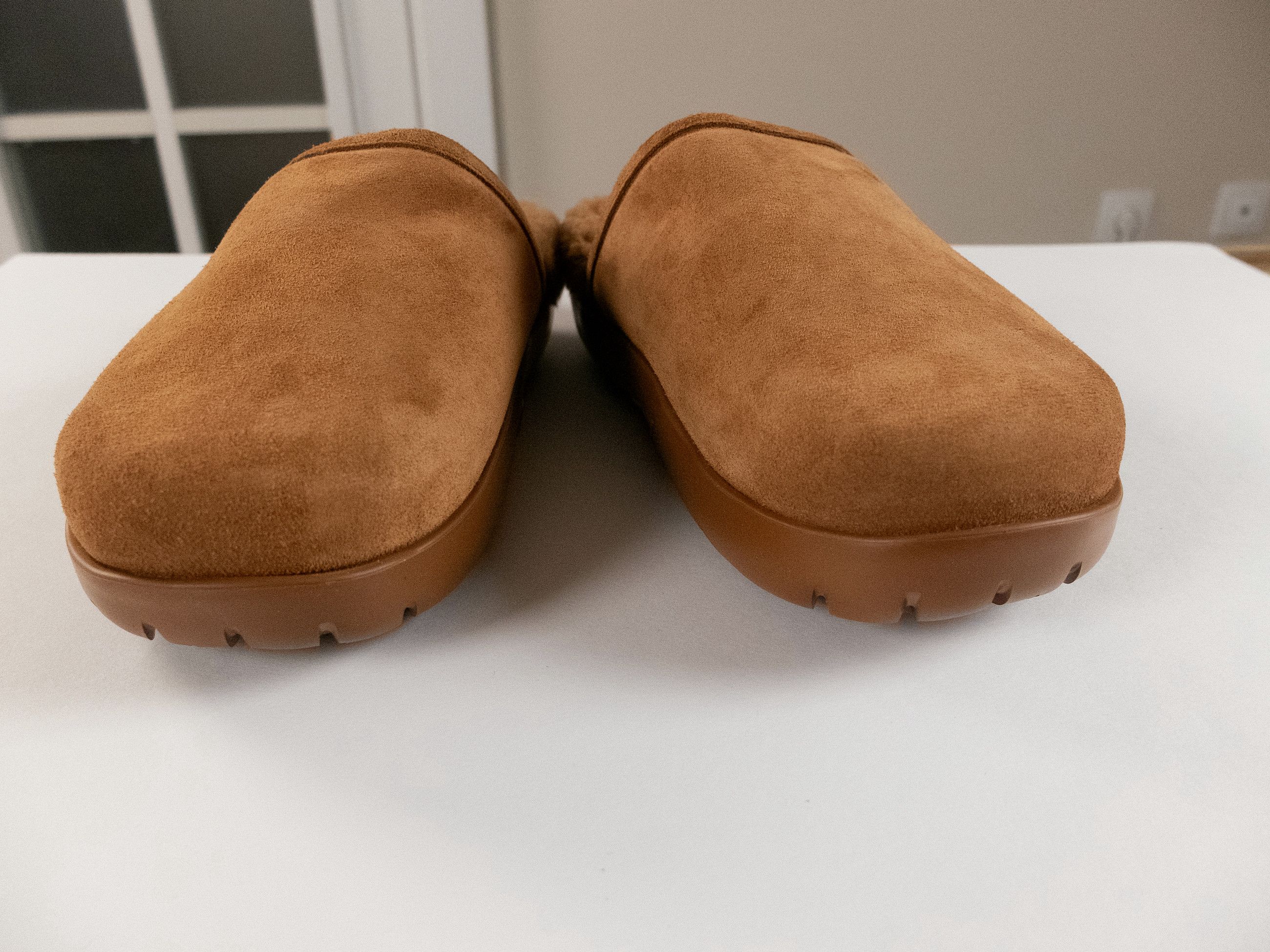 Bottega Veneta BOTTEGA VENETA caramel brown Shearling lined suede mules 39 Size US 9 / IT 39 - 4 Thumbnail