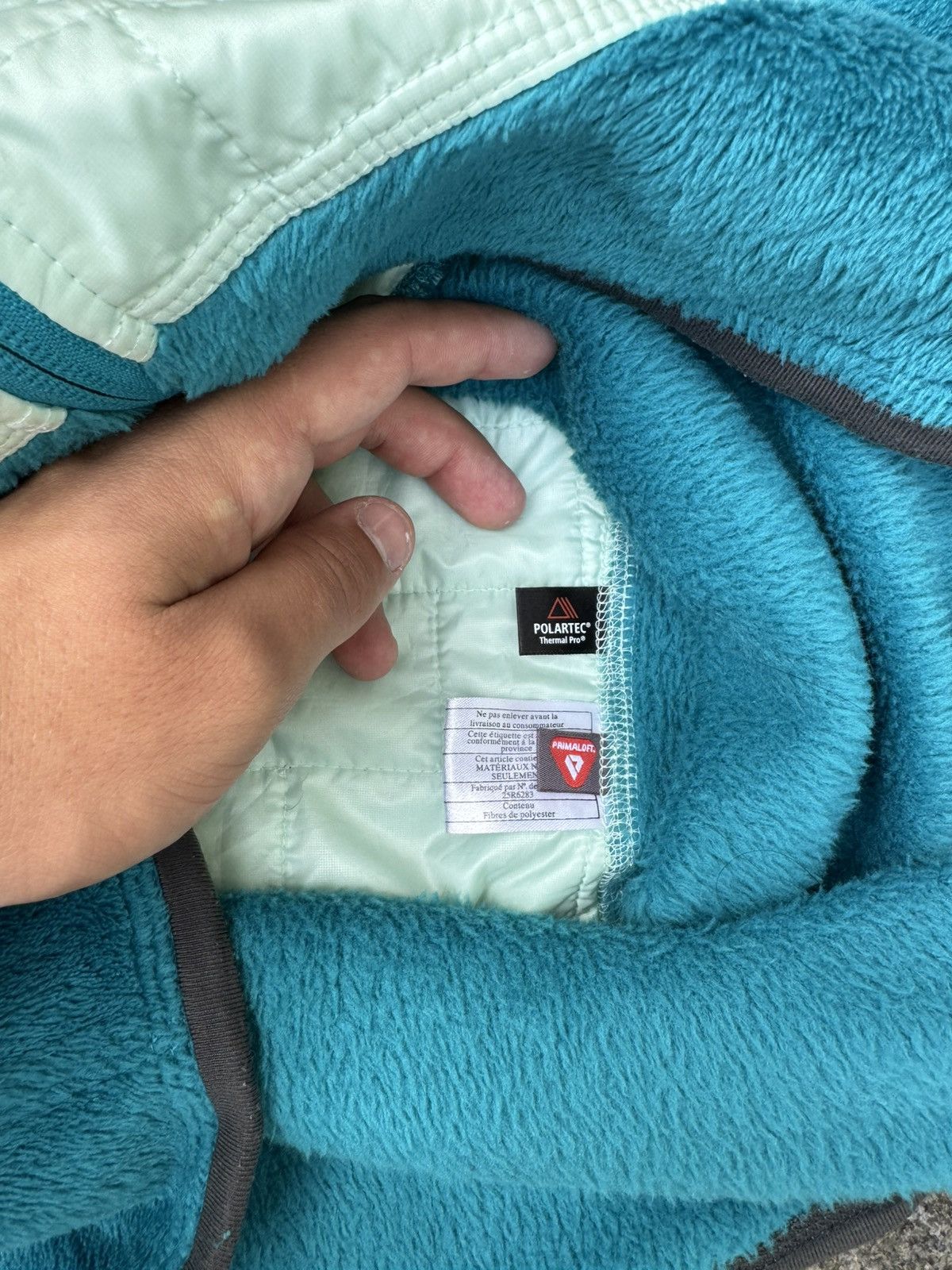 Patagonia Vintage Patagonia Sherpa Outdoor Sky Mountain Jacket Size L / US 10 / IT 46 - 5 Thumbnail