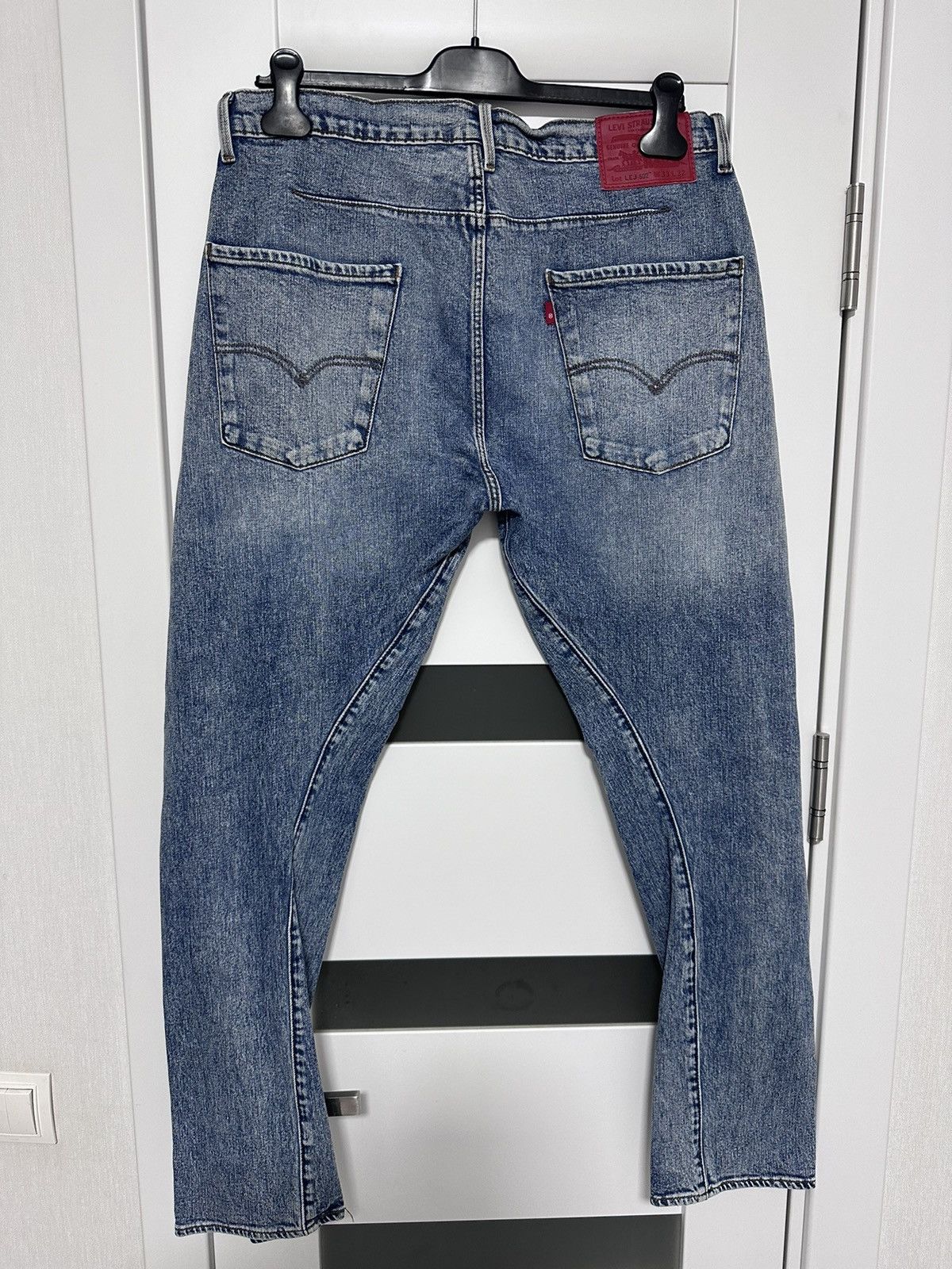 Levi's Levis Premium Jeans 502 Blue Rare Mens 33/32 Size US 33 - 3 Thumbnail