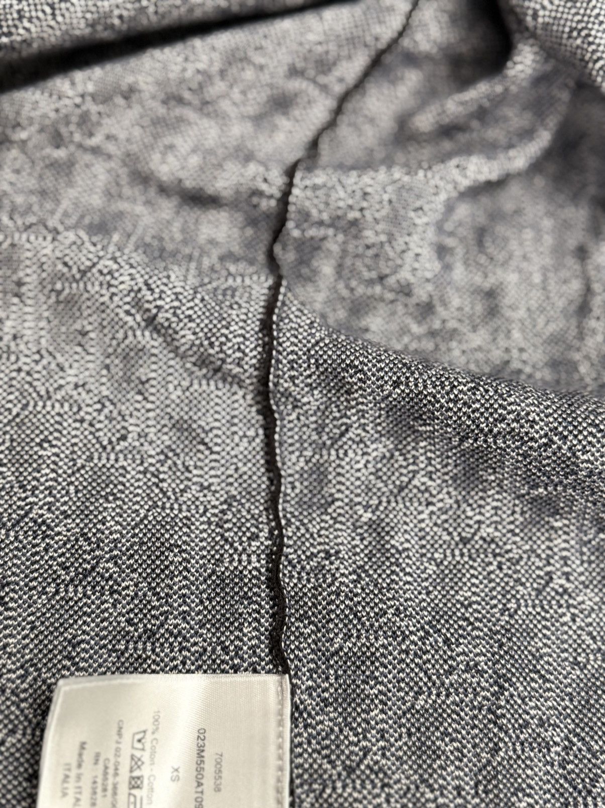 Dior Dior Oblique Jacquard Cotton Knit Shirt Size US XS / EU 42 / 0 - 13 Thumbnail