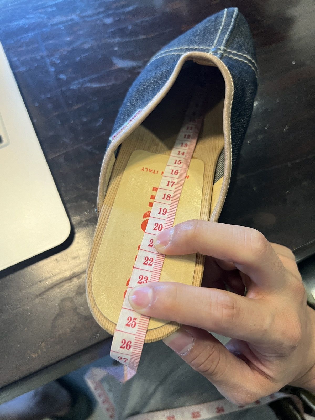 Miu Miu 1990s Miu Miu denim clogs Size US 8 / IT 38 - 6 Thumbnail