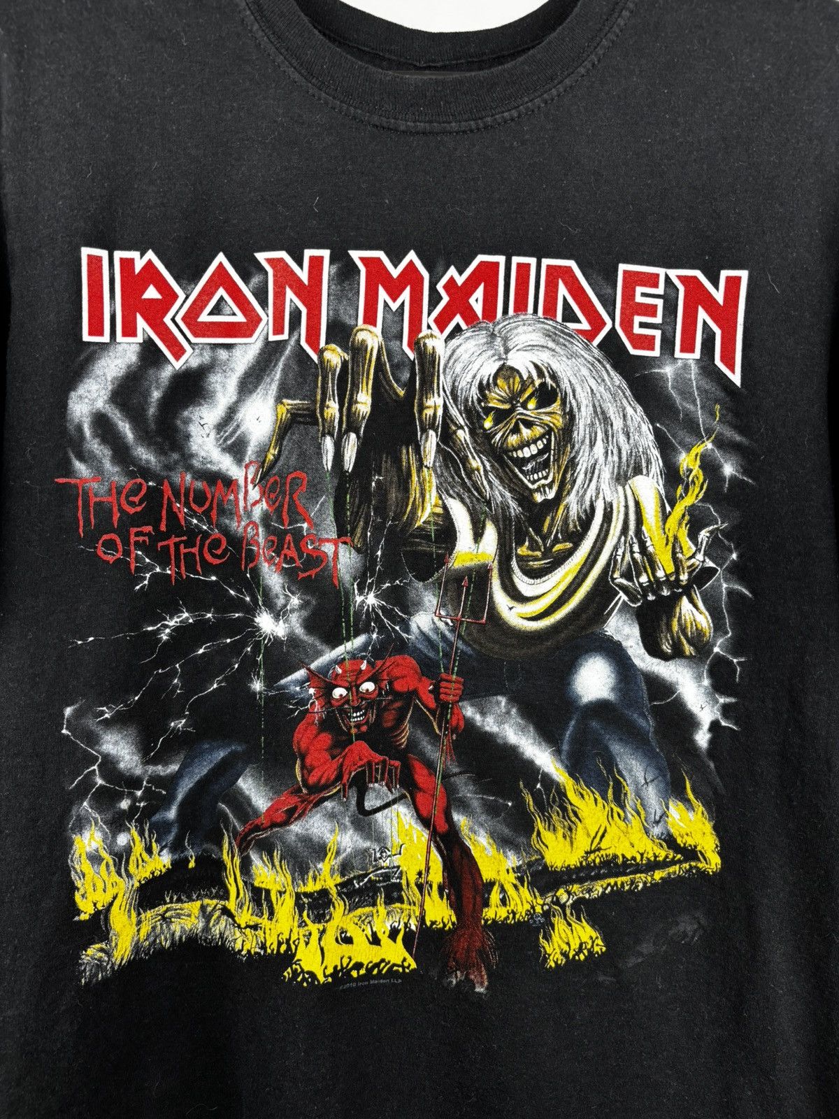 Band Tees Iron Maiden 2010 vintage t shirt size M Size US M / EU 48-50 / 2 - 2 Thumbnail
