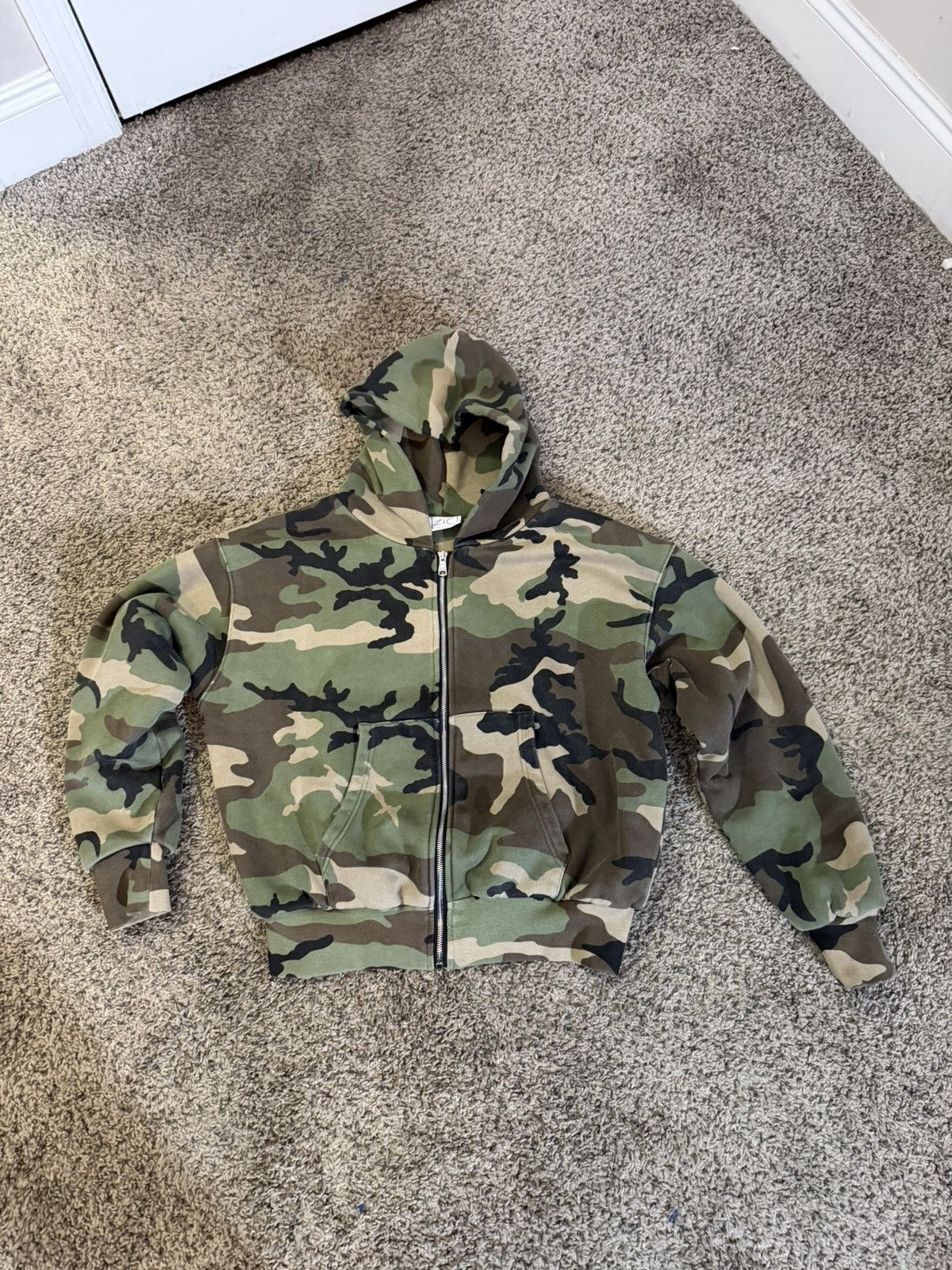 Other Zic Made Camo Zip Up Hoodie Size US S / EU 44-46 / 1 - 1 Thumbnail