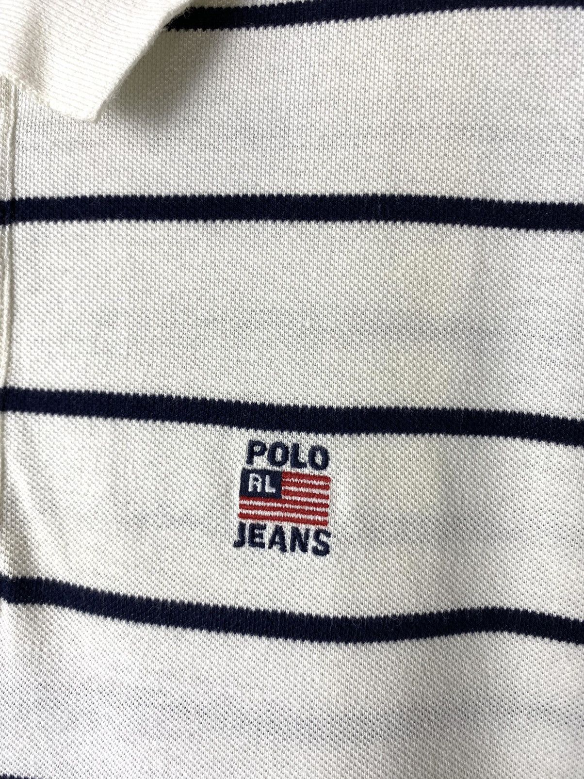 Polo Ralph Lauren Vintage Polo Ralph Lauren Sport T Shirt Y2K Hype RRL Size US L / EU 52-54 / 3 - 3 Thumbnail