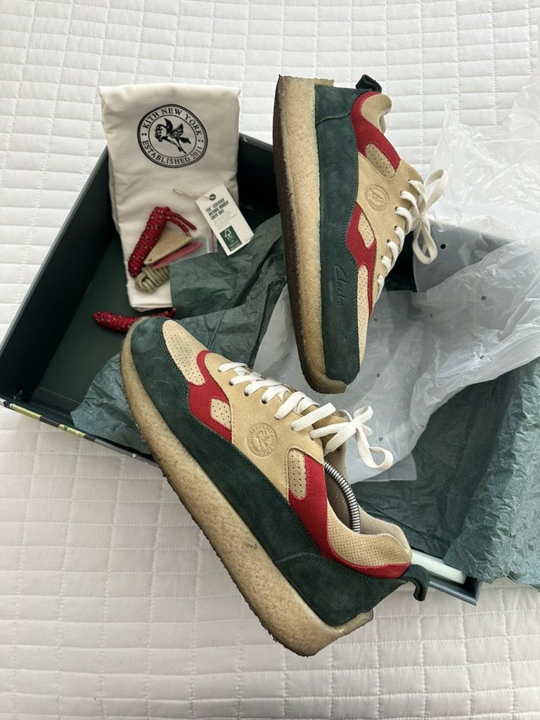 Clarks × Kith Kith - Ronnie Fieg x 8th Street Lockhill TEAL COMBO 'Scarab' Size US 11.5 / EU 44-45 - 1 Thumbnail