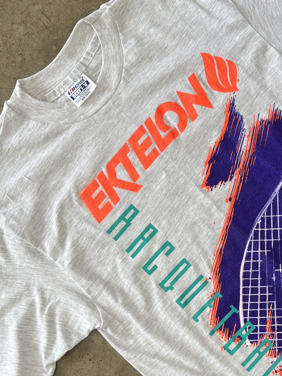 Vintage Vintage Ektelon Invader Racquetball DEADSTOCK Tee Medium Size US M / EU 48-50 / 2 - 1 Thumbnail