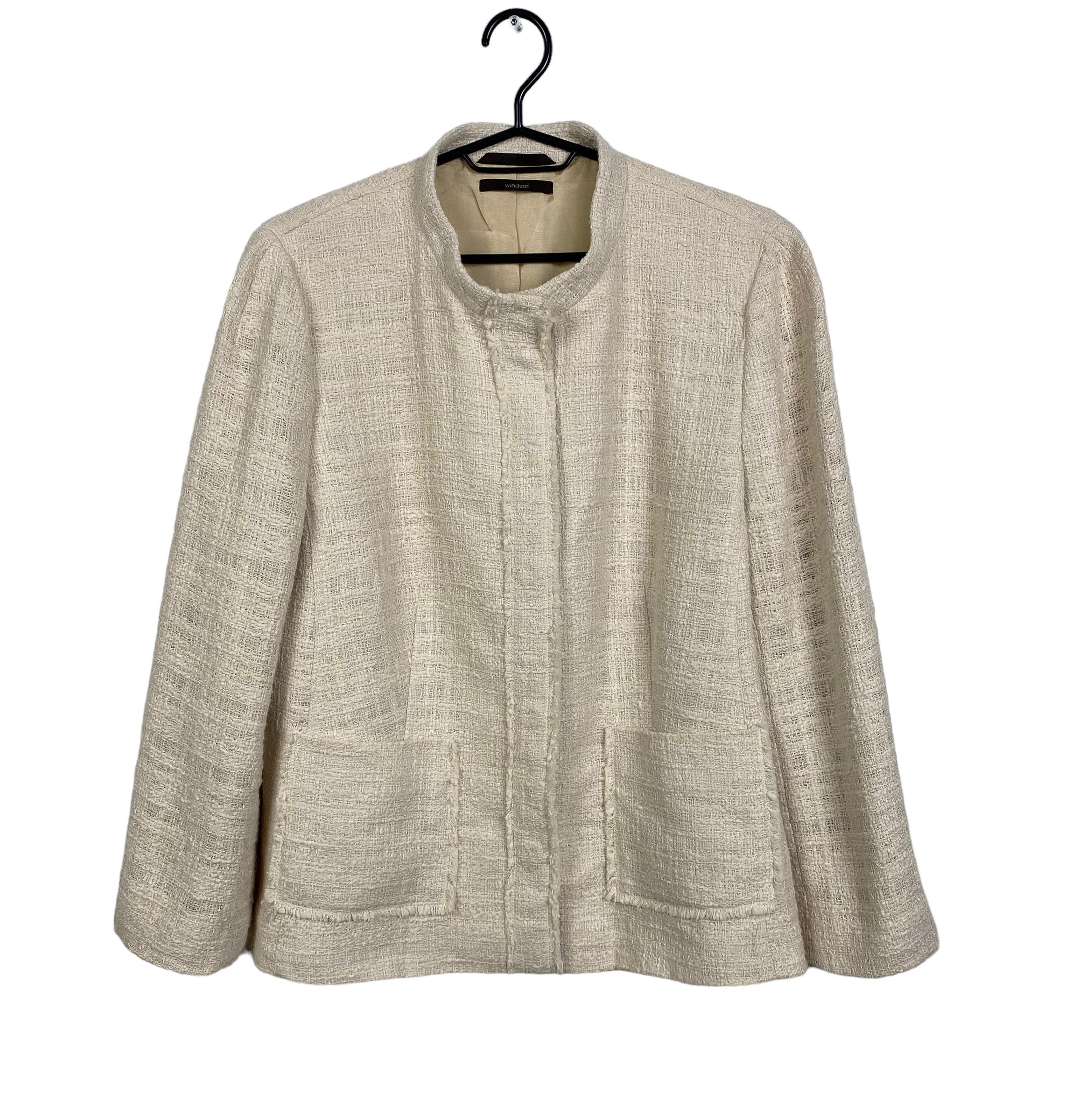 Designer Windsor womens structured jacket size 44 Size M / US 6-8 / IT 42-44 - 8 Thumbnail