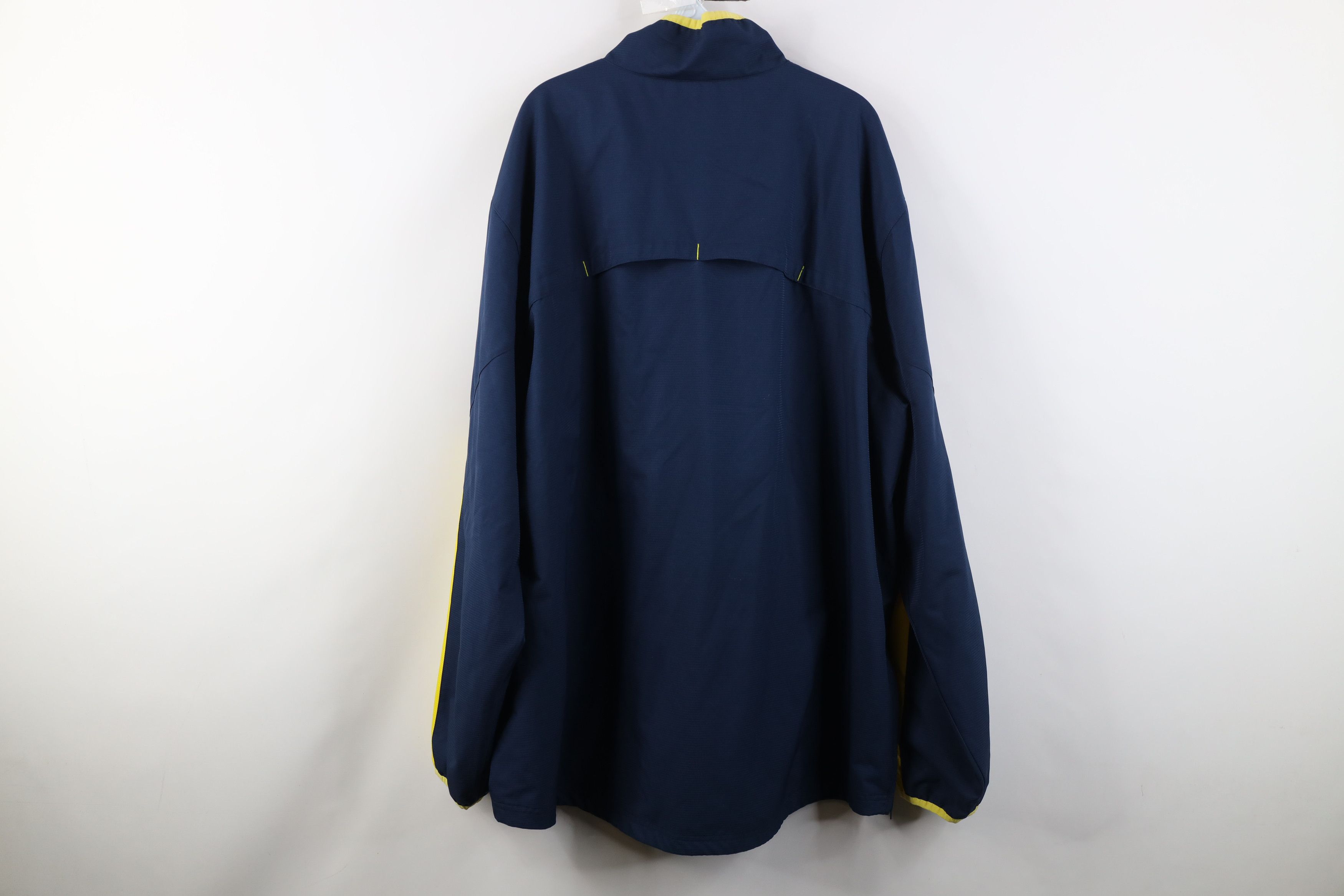 Adidas Adidas University of Michigan Football Windbreaker Jacket Size US XXL / EU 58 / 5 - 13 Thumbnail