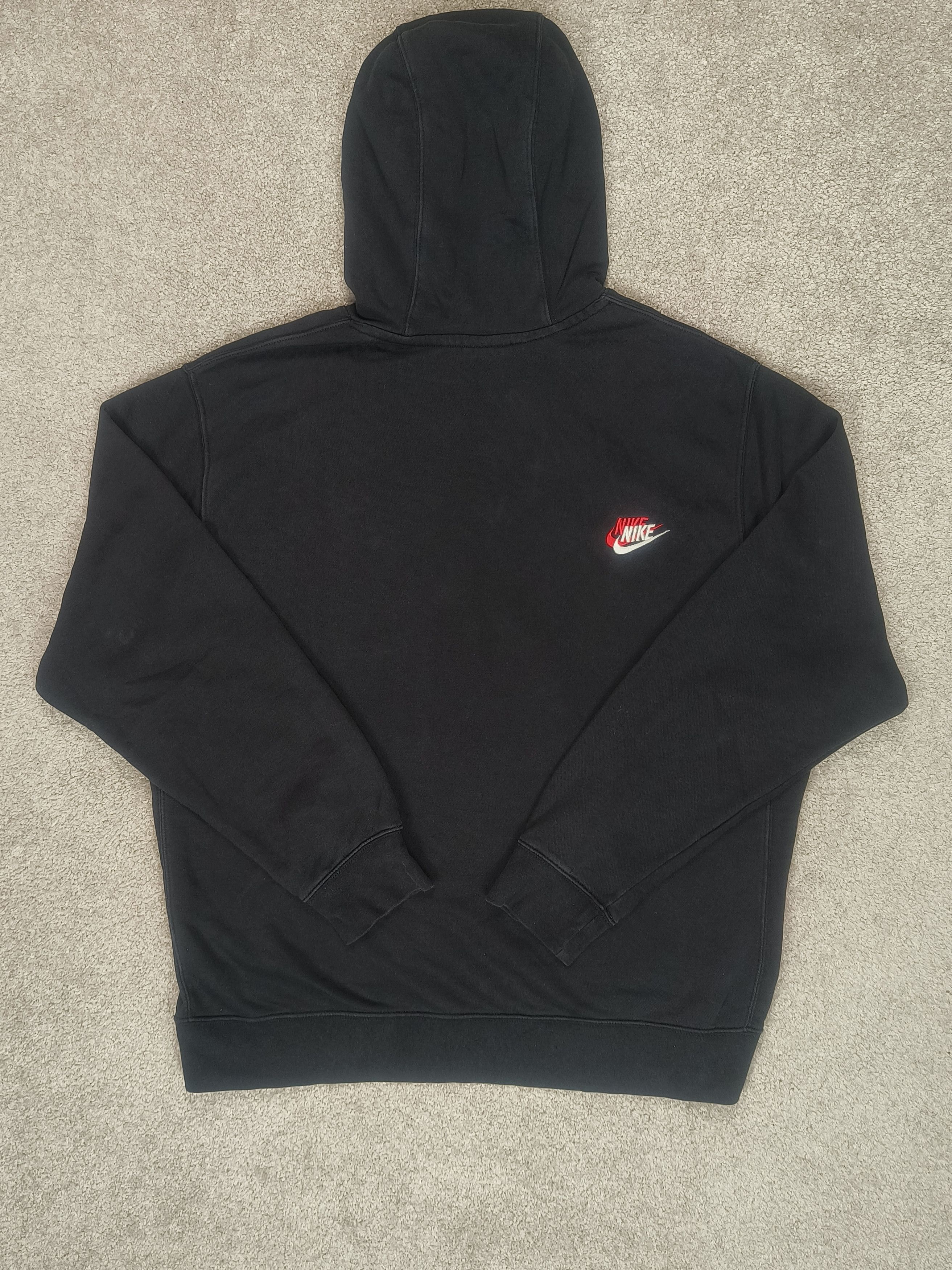 Nike Nike Multi Swoosh NSW French Terry Vtg Style Washed Hoodie Size US XL / EU 56 / 4 - 2 Thumbnail