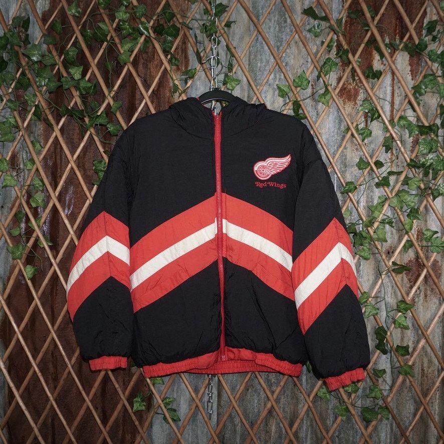 NHL Large - Vintage / Y2K Detroit Red Wings Reversible jacket Size XL / US 12-14 / IT 48-50 - 1 Thumbnail